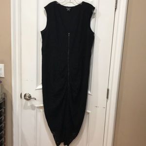 CITY CHIC ZIP UP LACE DRESS SIZE 18